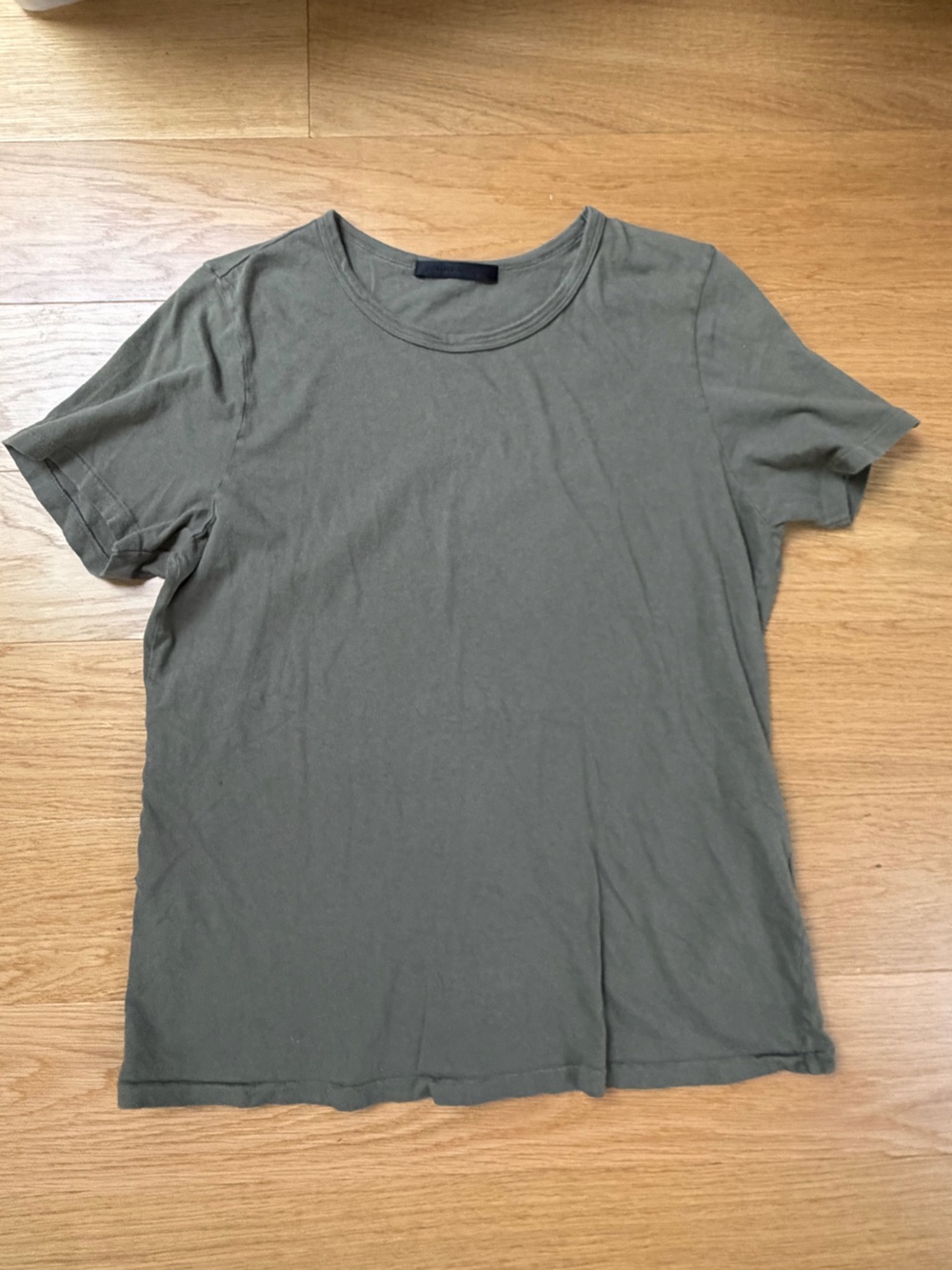 Jenni Kayne Olive Short Sleeve Crew Tee small